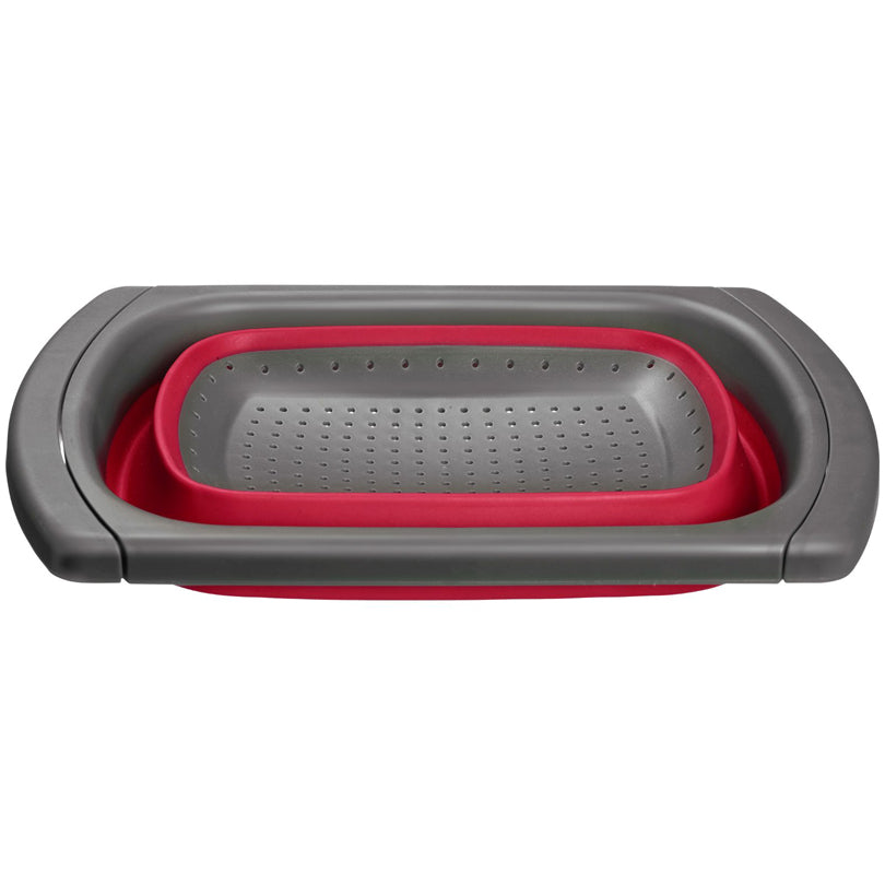 Scolapasta rettangolare con manici allungabili cm 39/60x26x12