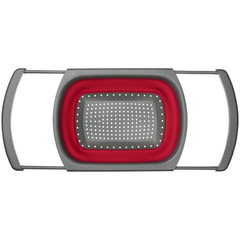 Scolapasta rettangolare con manici allungabili cm 39/60x26x12