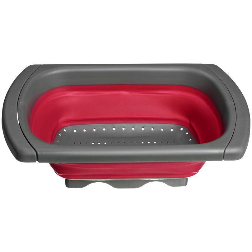 Scolapasta rettangolare con manici allungabili cm 39/60x26x12