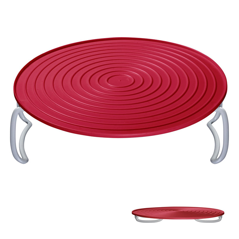 Alzata per microonde e frigorifero, pieghevole cm Ø23,5x8