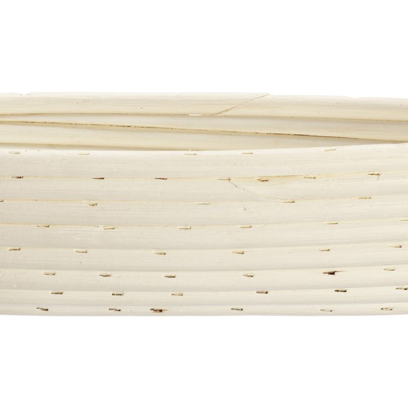 Cesto lievitazione ovale con fodera "Spiga" cm 34x20,5x8