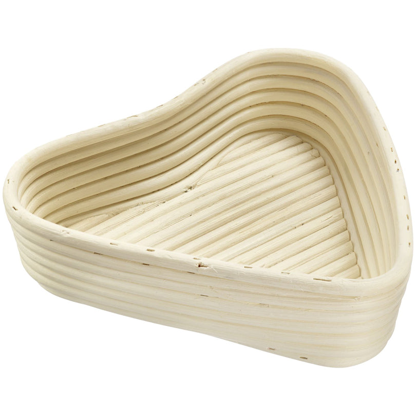 Cesto lievitazione cuoriforme con fodera cm 22x23,5x6,5