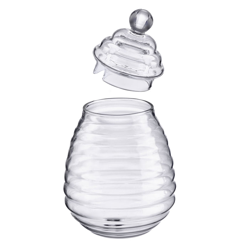 Barattolo miele con cucchiaio "Melli" cl 40/cm Ø 8,7x15