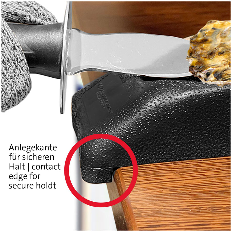 Supporto/morsetto ostriche cm 14,3x6,5x3