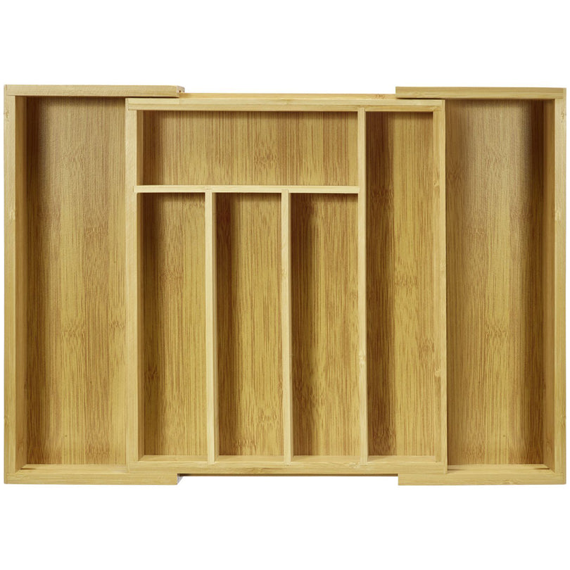 Portaposate allungabile con 5 - 7 scomparti cm 33,5x29-48x5