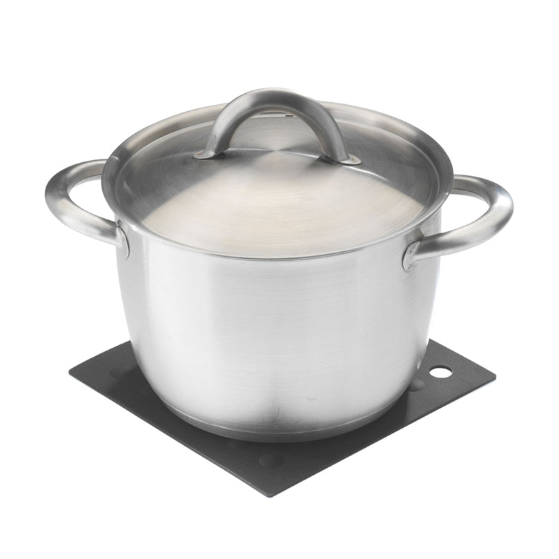 Sottopentola "Silicone", confezione assortita da 2 pezzi cm 18x18x0,5