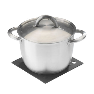 Sottopentola "Silicone", confezione assortita da 2 pezzi cm 18x18x0,5