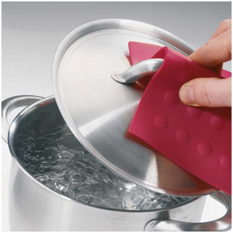 Sottopentola "Silicone", confezione assortita da 2 pezzi cm 18x18x0,5