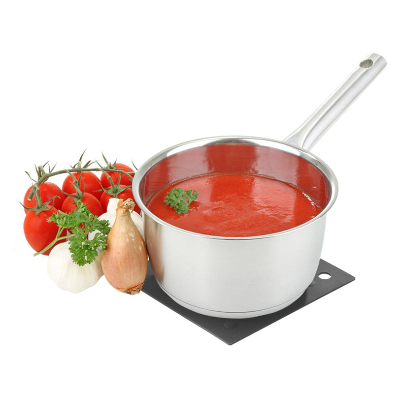 Sottopentola "Silicone", confezione assortita da 2 pezzi cm 18x18x0,5