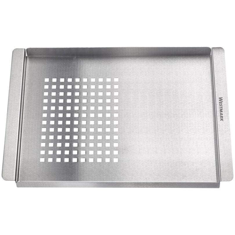 Cestello rettangolare BBQ "2 in 1" cm 34x22,5x2,5