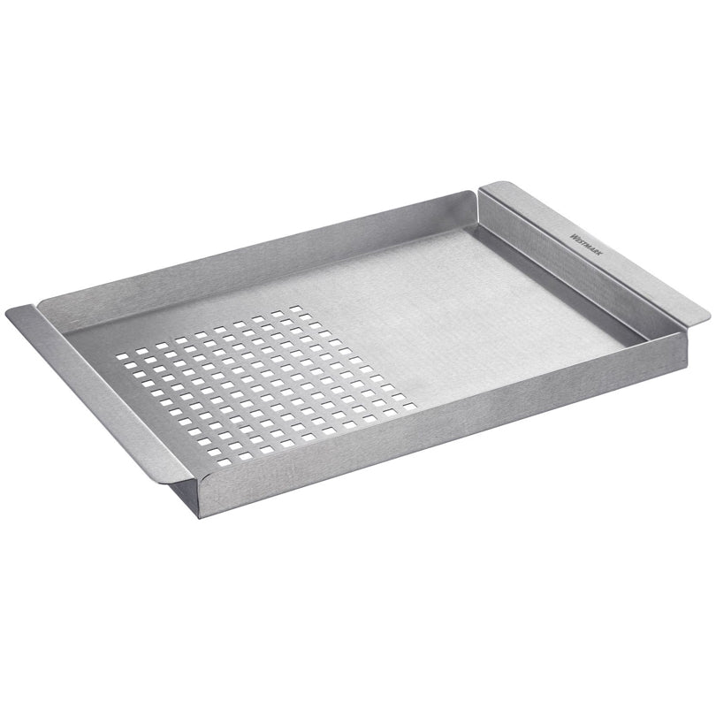 Cestello rettangolare BBQ "2 in 1" cm 34x22,5x2,5