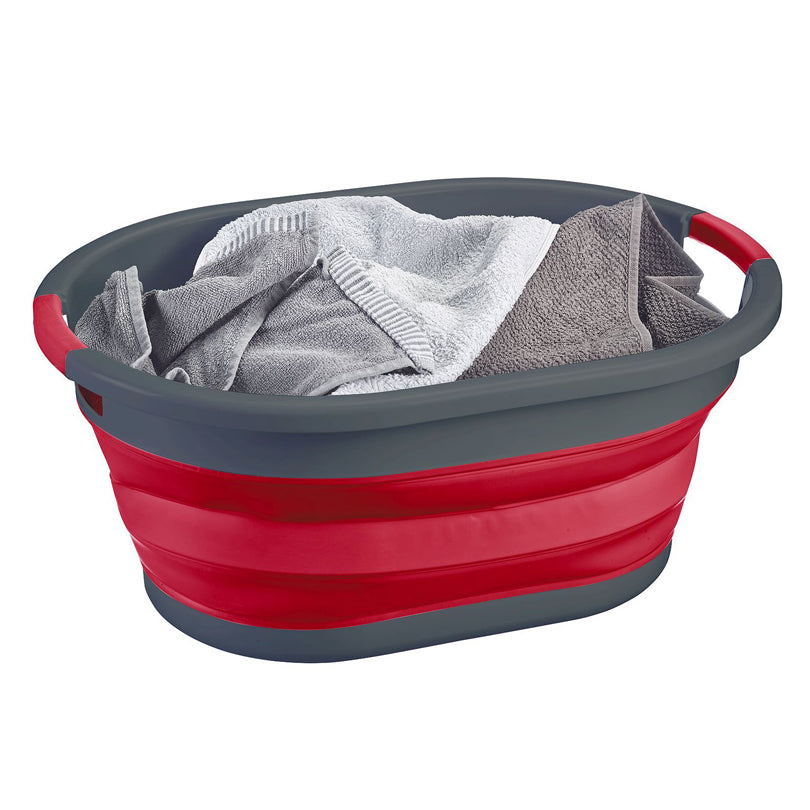 Cesto per biancheria pieghevole l 24/cm 53,5x38,5x7,
