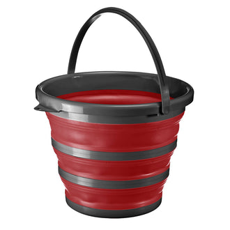 Secchiello con maniglia pieghevole l 10/cm Ø34x5