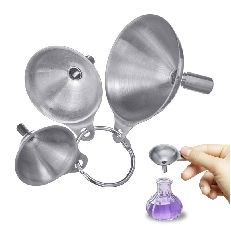 Set 3 mini imbuti, assortiti cm Ø4,5/5,5/7,5