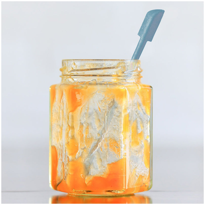 Raschietto pulisci barattoli/vasetti "Slim", confezione assortita da 3 pezzi cm 15,5/23,3/30,5