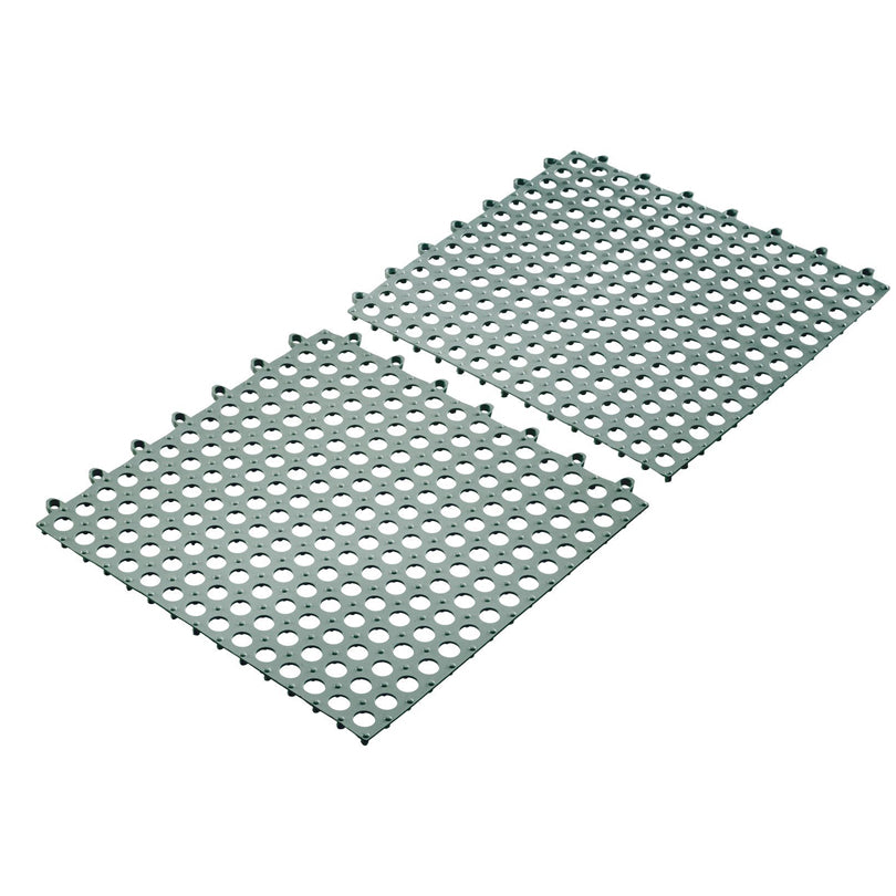 Tappetino scolabicchieri quadrato "Bar", confezione 2 pezzi cm 30x30x0,8