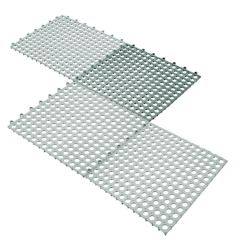 Tappetino scolabicchieri quadrato "Bar", confezione 2 pezzi cm 30x30x0,8