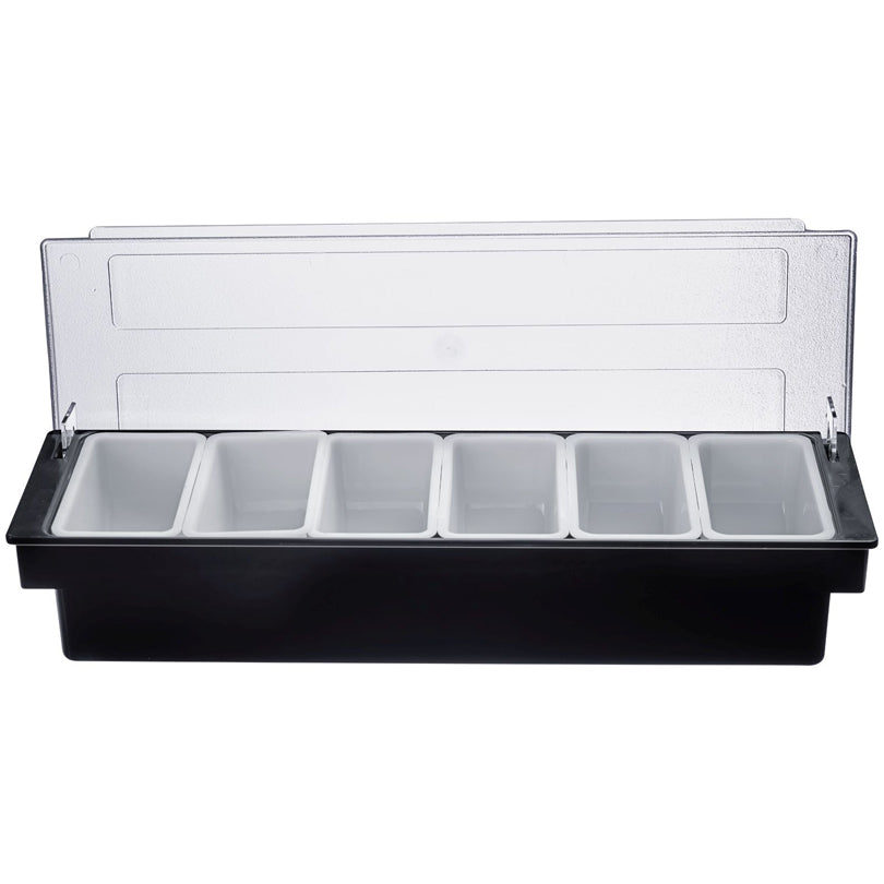 Bar-Organizer per frutta & erbe con 6 scomparti interni rimovibili cm 49x15x9
