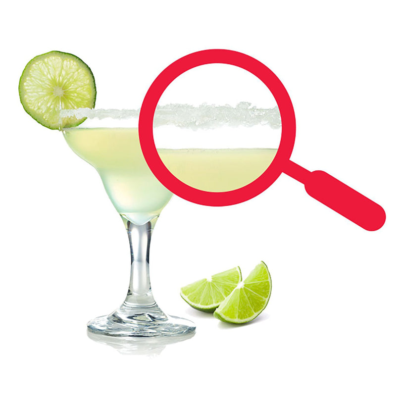 Bordatore bicchieri cocktail a 3 scomparti cm 20x15,8x7,3