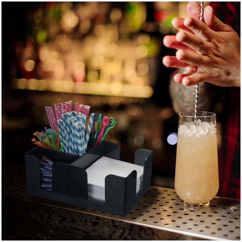 Bar caddy con 6 scomparti cm 24x14,5x10,6