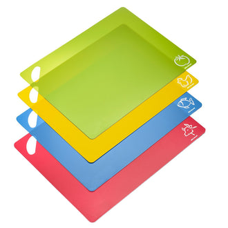 Tappetino da taglio "Practico", confezione assortita da 4 pezzi cm 38x30,5x0,1