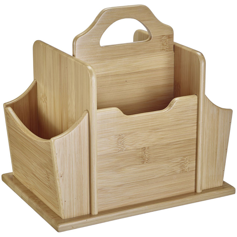 Portaposate "Tapas + Friends" con 7 comparti e maniglia cm 23,5x17,5x23,5