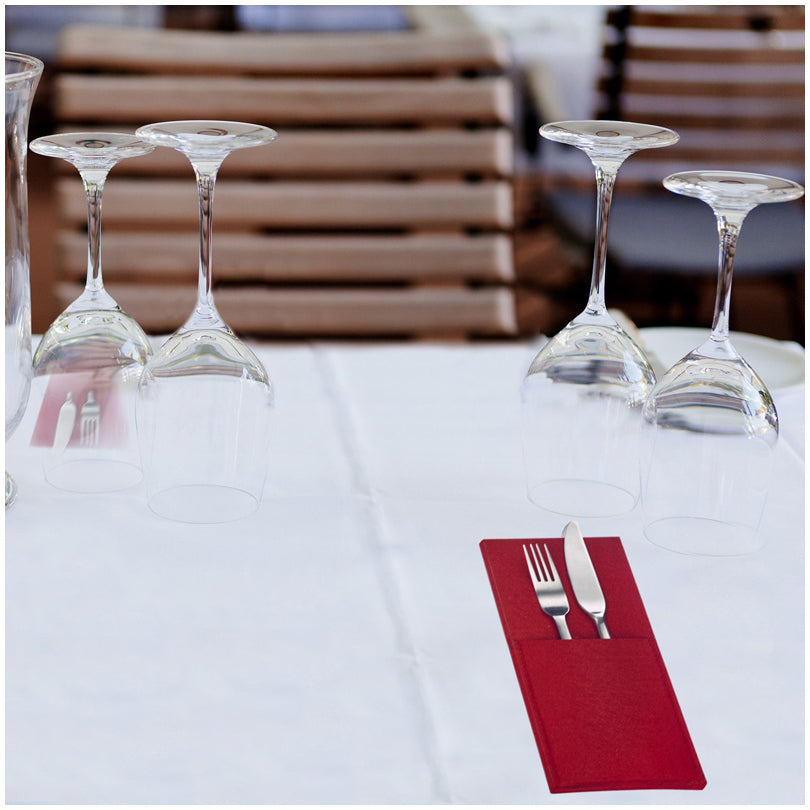 Tasca posate "Cozy", confezione 4 pezzi cm 22x11x3