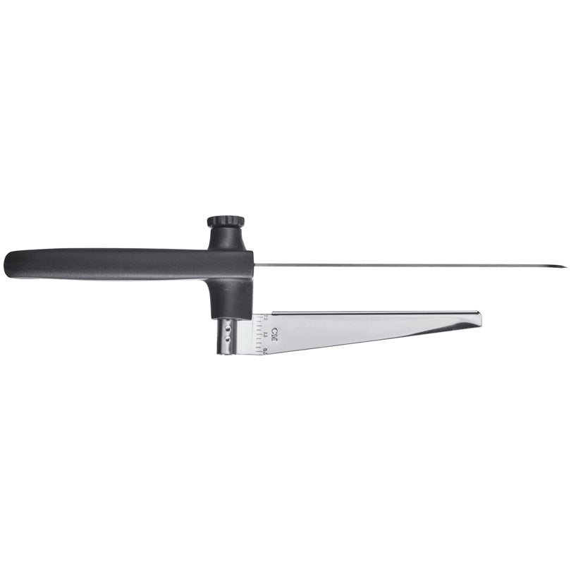 Coltello con lama ondulata e regolatore di taglio "Multi" cm 19,5/34,5