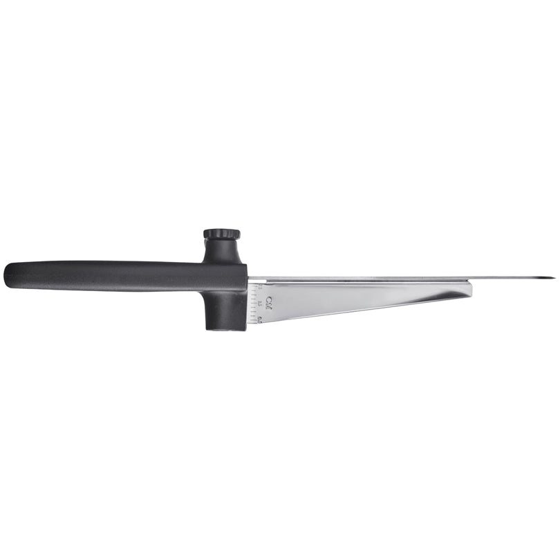 Coltello con lama ondulata e regolatore di taglio "Multi" cm 19,5/34,5
