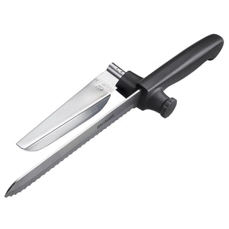 Coltello con lama ondulata e regolatore di taglio "Multi" cm 19,5/34,5
