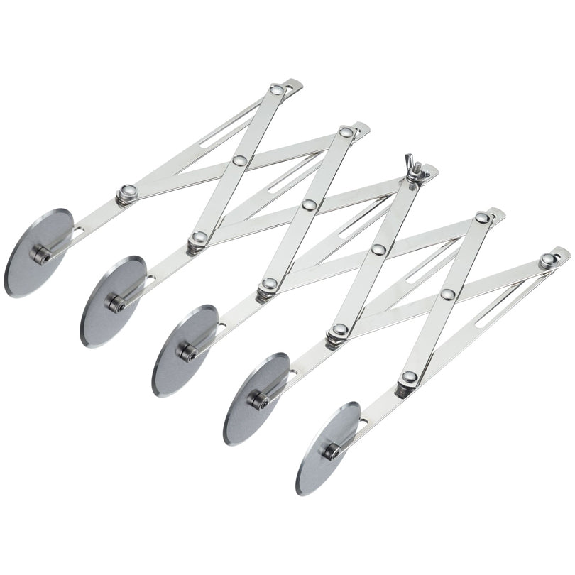 Rullo tagliapasta con 5 lame, estensibile cm 24,5x5,6x5,3