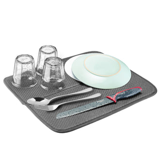 Tappetino scolapiatti pieghevole, confezione 2 pezzi cm 44x36