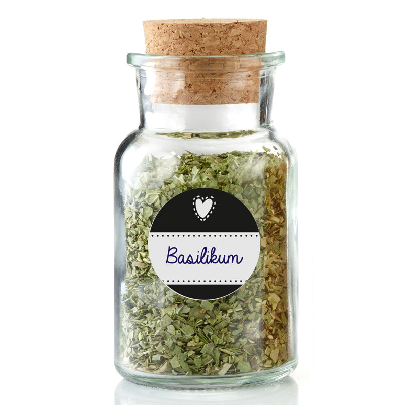 Etichette adesive per barattoli e tappi in sughero, confezione 24 pezzi cm Ø3,5