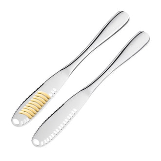 Coltellino spalmaburro e decoraburro, confezione 2 pezzi cm 6,5/cm 15