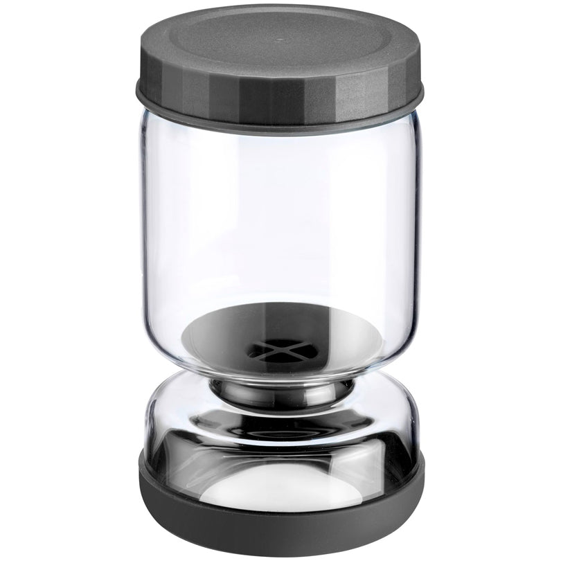 Barattolo sgocciolamento con 2 compartimenti ml 900/cm Ø10,5x19