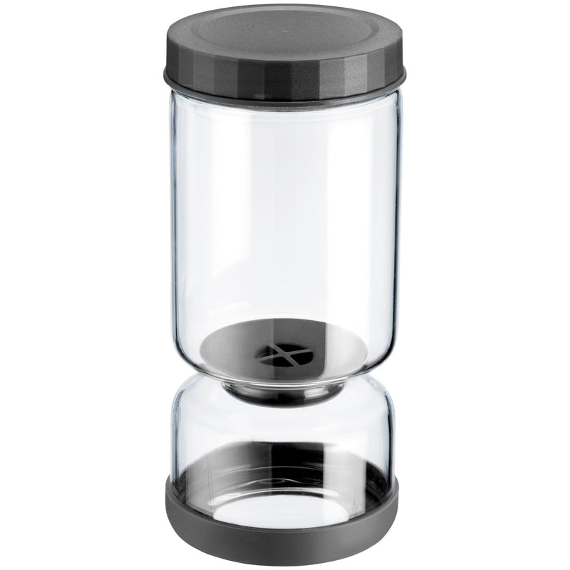 Barattolo sgocciolamento con 2 compartimenti l 1,3/cm Ø10,5x15,5