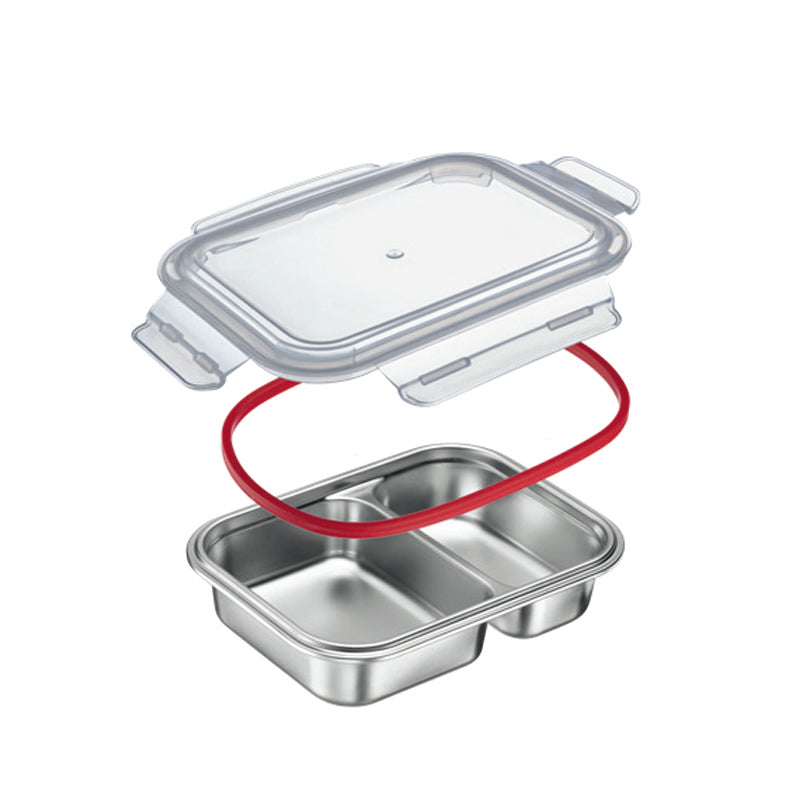 Lunchbox/Contenitore salvafreschezza rettangolare ml 600/cm 17,5x13,1x