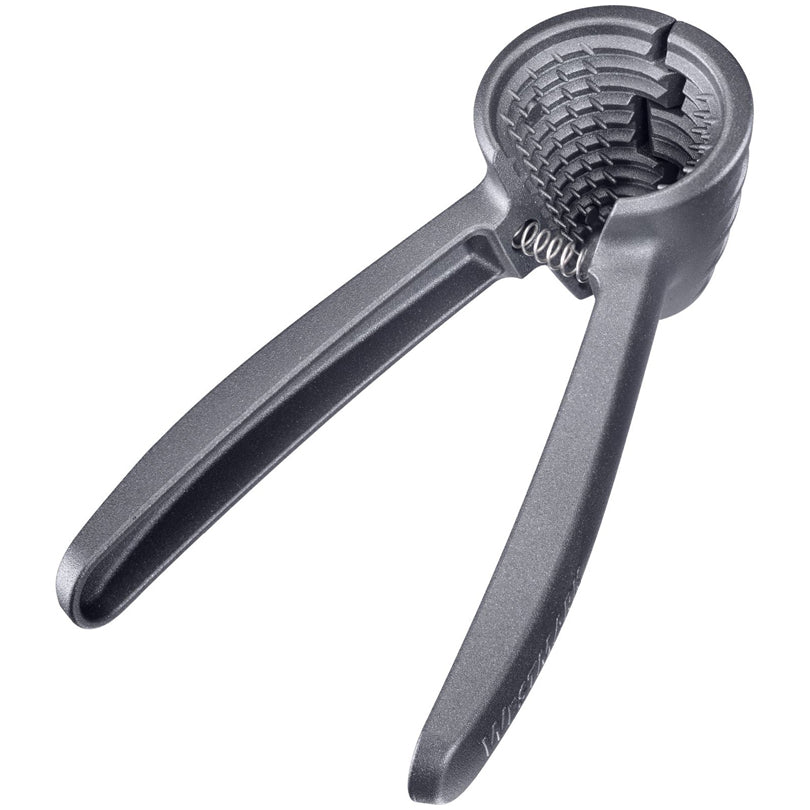 Schiaccianoci/Pinza apri champagne "Nussprofi - Black Edition", in display da 12 pezzi cm 17,5x5,4x6