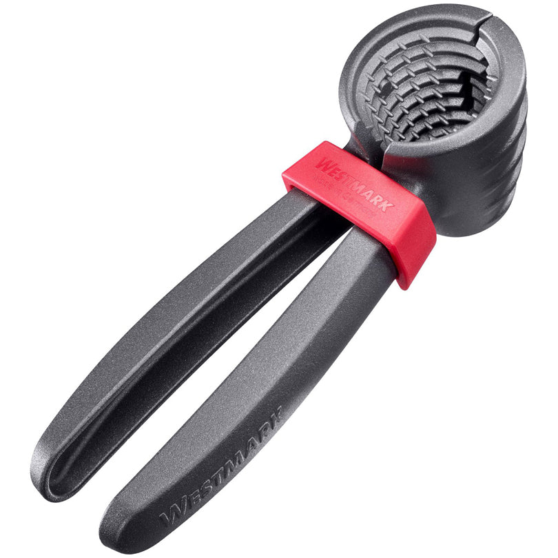 Schiaccianoci/Pinza apri champagne "Nussprofi - Black Edition", in display da 12 pezzi cm 17,5x5,4x6