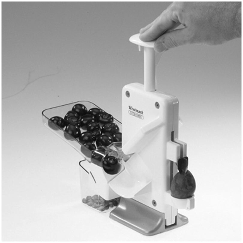 Snocciolatore doppio ciliegie e snocciolatore prugne "Steinomat - Black Edition" cm 32,5x9,8x31