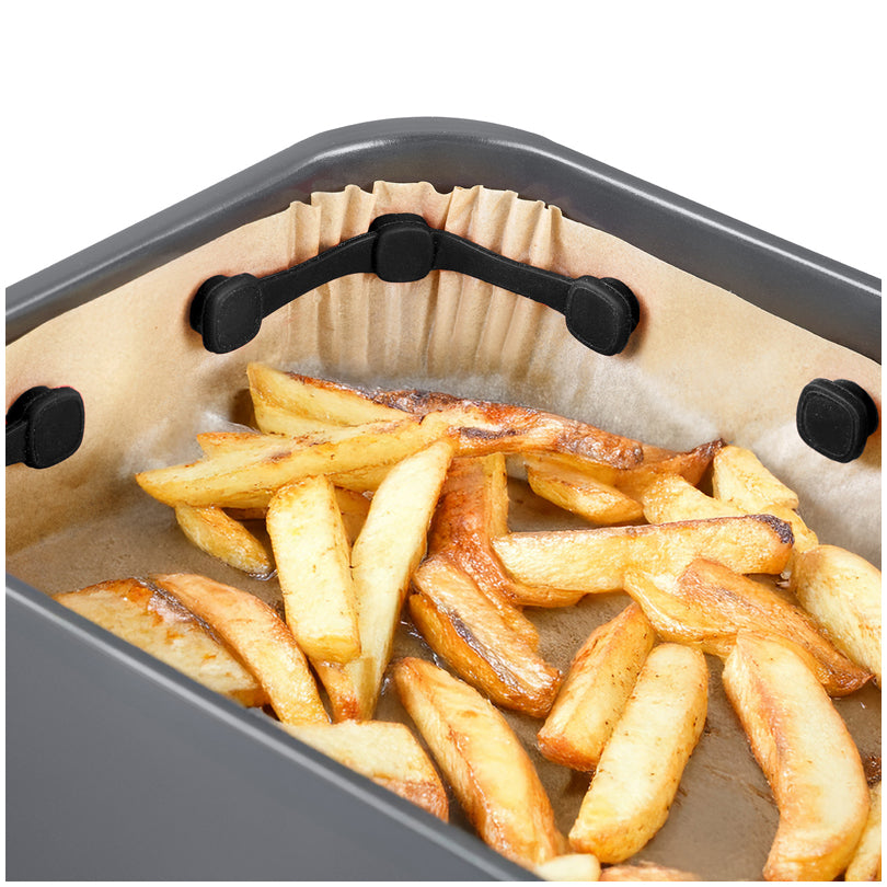 Calamita di fissacarta da forno per friggitrice ad aria calda, confezione assortita da 8 pezzi cm 1,5x1,5x0,7/10x1,