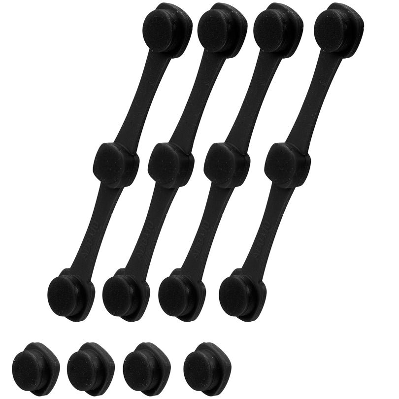 Calamita di fissacarta da forno per friggitrice ad aria calda, confezione assortita da 8 pezzi cm 1,5x1,5x0,7/10x1,