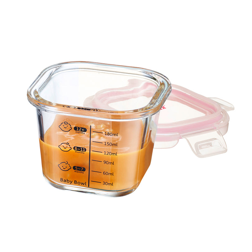 Barattolo da cucina "Baby Bowl", quadrato ml 200/cm 9,6x9,6x8