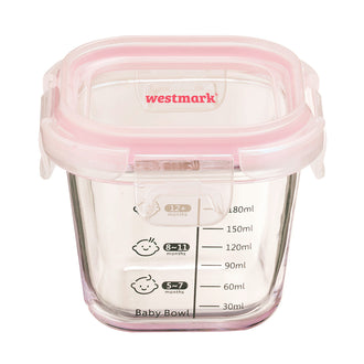 Barattolo da cucina "Baby Bowl", quadrato ml 200/cm 9,6x9,6x8