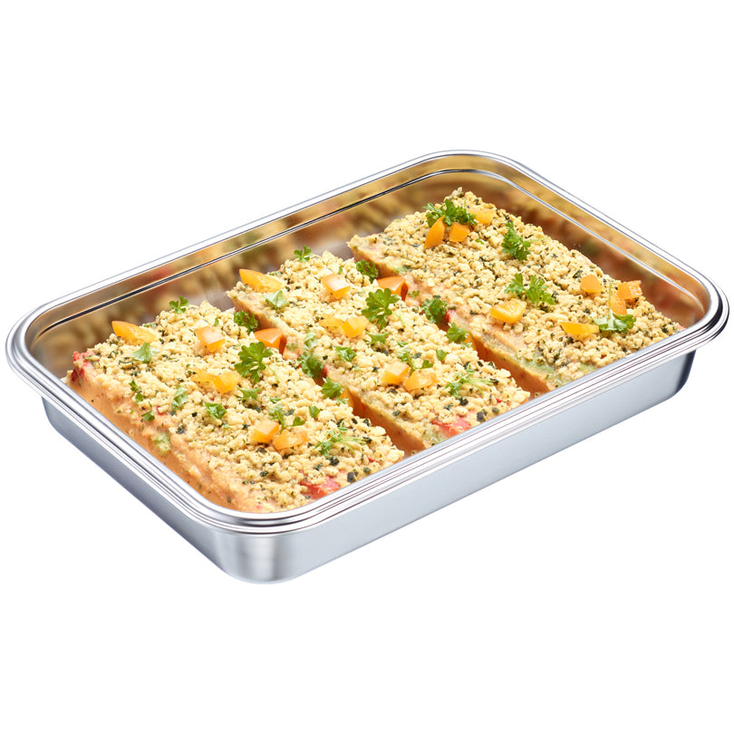 Lunchbox/Contenitore salvafreschezza rettangolare l 2/cm 29,8x21,4x5,8