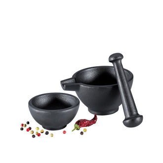 Mortaio cm 10x6/8,5x4,5/kg 1