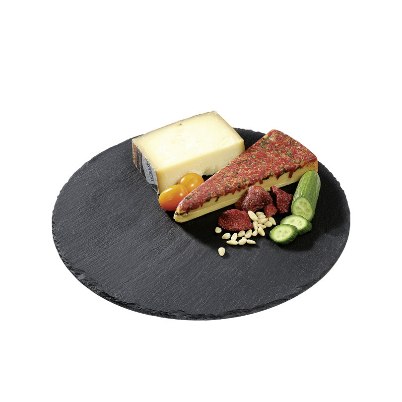 Piatto ardesia "Formaggio" cm Ø30x0,5