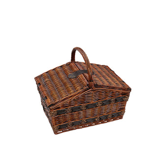 Cesto picnic "Como" per 4 persone cm 47x31x40