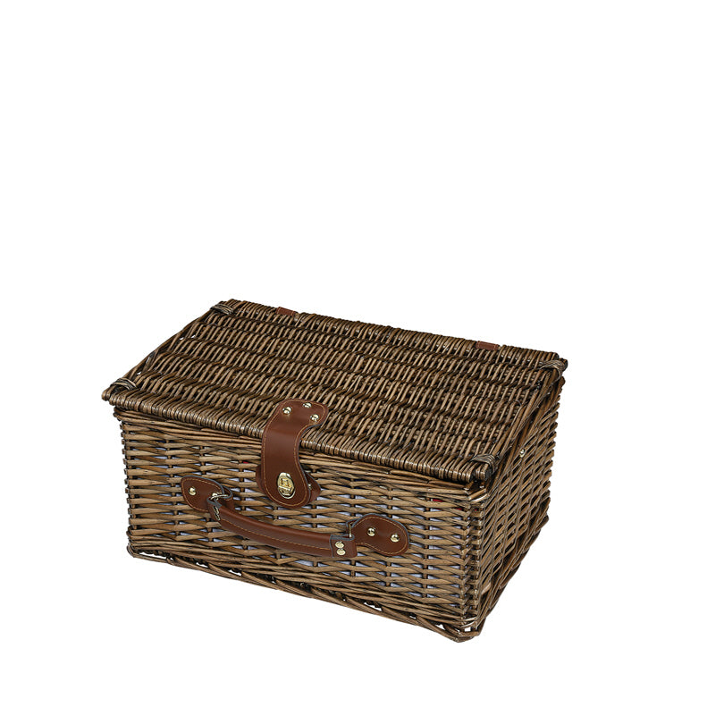 Cesto picnic "Lenno" per 4 persone cm 42x28x20