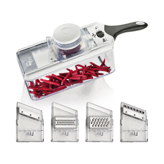 Affettaverdure "Vario" con 4 lame intercambiabili cm 39x12x11